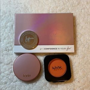 IT Cosmetics, Tarte, NYX Blushes